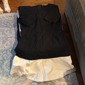 Banana Republic Black and White Dress